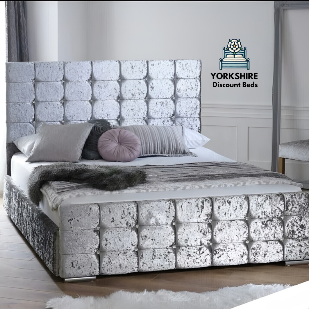 Cube Sleigh Bed